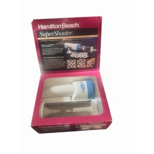 Hamilton Beach The Super Shooter Cordless Cookie Press & Food Decorator 80000